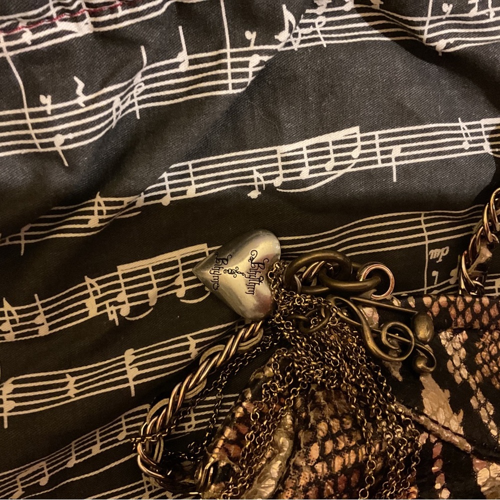 Rhythm & Rhyme Python Print Purse - image 8